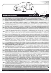 ECS Electronics AF-011-BQ Instructions De Montage