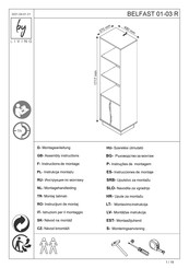 byLIVING BELFAST 01-03 R Instructions De Montage