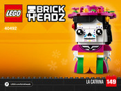 LEGO BRICK HEADZ 40492 Mode D'emploi