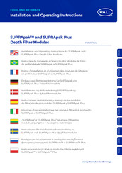 Pall SUPRApak Plus Serie Notice D'installation Et D'utilisation