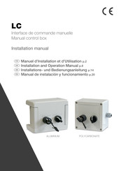 Watts valpes LC Manuel D'installation Et D'utilisation