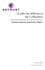 Entrust CD820 Guide De Référence De L'utilisateur