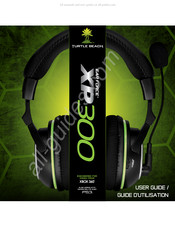 Turtle Beach Ear Force XP300 Guide D'utilisation