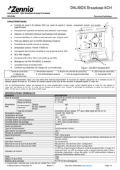 Zennio ZDI-DLB6 Guide Rapide