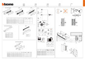 Bticino 005147 Instructions D'installation