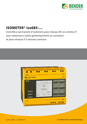 Bender ISOMETER iso685W-D Mode D'emploi