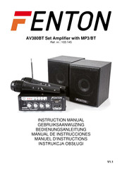 Fenton AV380BT Manuel D'instructions