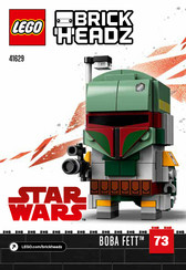 LEGO BRICKHEADZ STAR WARS BOBA FETT Mode D'emploi