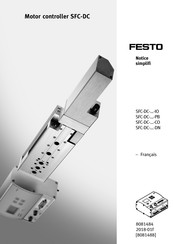 Festo SFC-DC- DN Serie Notice Simplifiee