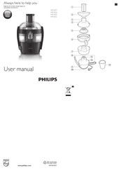 Philips HR1836 Mode D'emploi