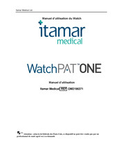 Itamar Medical WatchPAT ONE Manuel D'utilisation