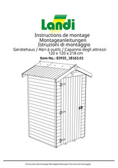 Landi 83935 18163.01 Instructions De Montage