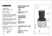 Festo LR-1/8-G Instructions D'utilisation
