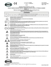 SIOUX RO2510-44FNC Mode D'emploi