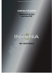 Insignia NS-19LD120A13 Guide De L'utilisateur