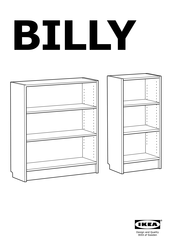 IKEA BILLY Série Mode D'emploi