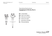 Endress+Hauser Liquiphant S FTL71 Instructions D'opération
