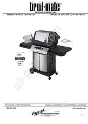 Broil-Mate 8789-4 Manuel De Montage