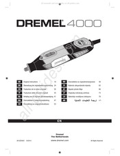 Dremel 4000 Traduction De La Notice D'origine