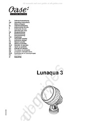 Oase Lunaqua 3 Notice D'emploi