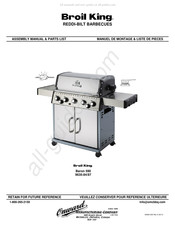 Broil King 9635-87 Manuel De Montage