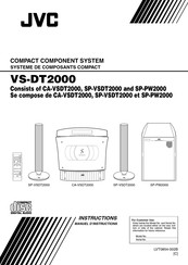 JVC CA-VSDT2000 Manuel D'instructions