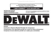 DeWalt D55394 Guide D'utilisation