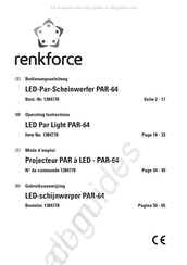 Renkforce 1384778 Mode D'emploi