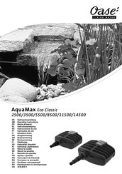 Oase AquaMax Eco Classic 2500 Notice D'emploi