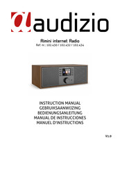 Audizio 102.430 Manuel D'instructions