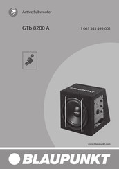 Blaupunkt GTb 8200 A Mode D'emploi