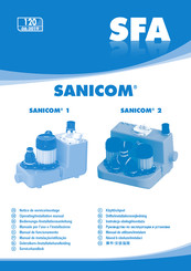 SFA SANICOM 1 Notice De Service / Montage