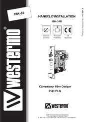 Westermo MA-66 Manuel D'utilisation