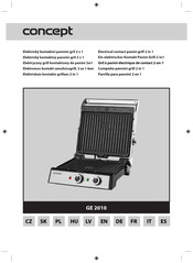 Concept GE 2010 Mode D'emploi