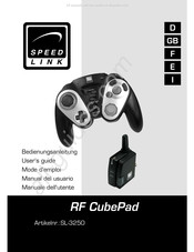 Speedlink RF CubePad Mode D'emploi
