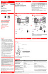 Lutron Sunnata ST-6ANS Mode D'emploi