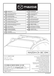 Mazda CX-30 Instructions De Montage