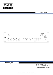 DAP Audio ZA-7250 Manuel