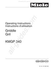 Miele KMGP 340 Instructions D'utilisation