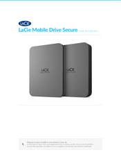LaCie Mobile Drive Secure Guide De L'utilisateur