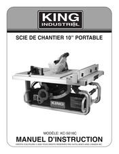 King Industrial KC-5016C Manuel D'instructions