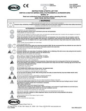 SIOUX SSD10A Manuel D'instructions