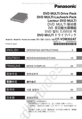 Panasonic CF-VDM302AT Mode D'emploi