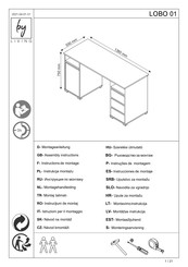 byLIVING LOBO 01 Instructions De Montage