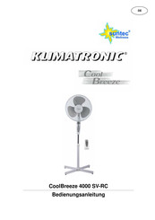 Suntec Wellness KLIMATRONIC CoolBreeze 4000 SV-RC Mode D'emploi