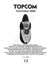Topcom TwinTalker 6800 Manuel D'utilisateur