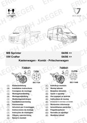 Erich Jaeger 736841 Consignes De Montage