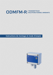 Sentera Controls ODMFM-R Instructions De Montage Et Mode D'emploi