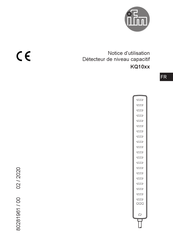 IFM Electronic KQ10 Serie Notice D'utilisation