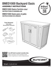 Suncast BMEO1000 Instructions D'assemblage